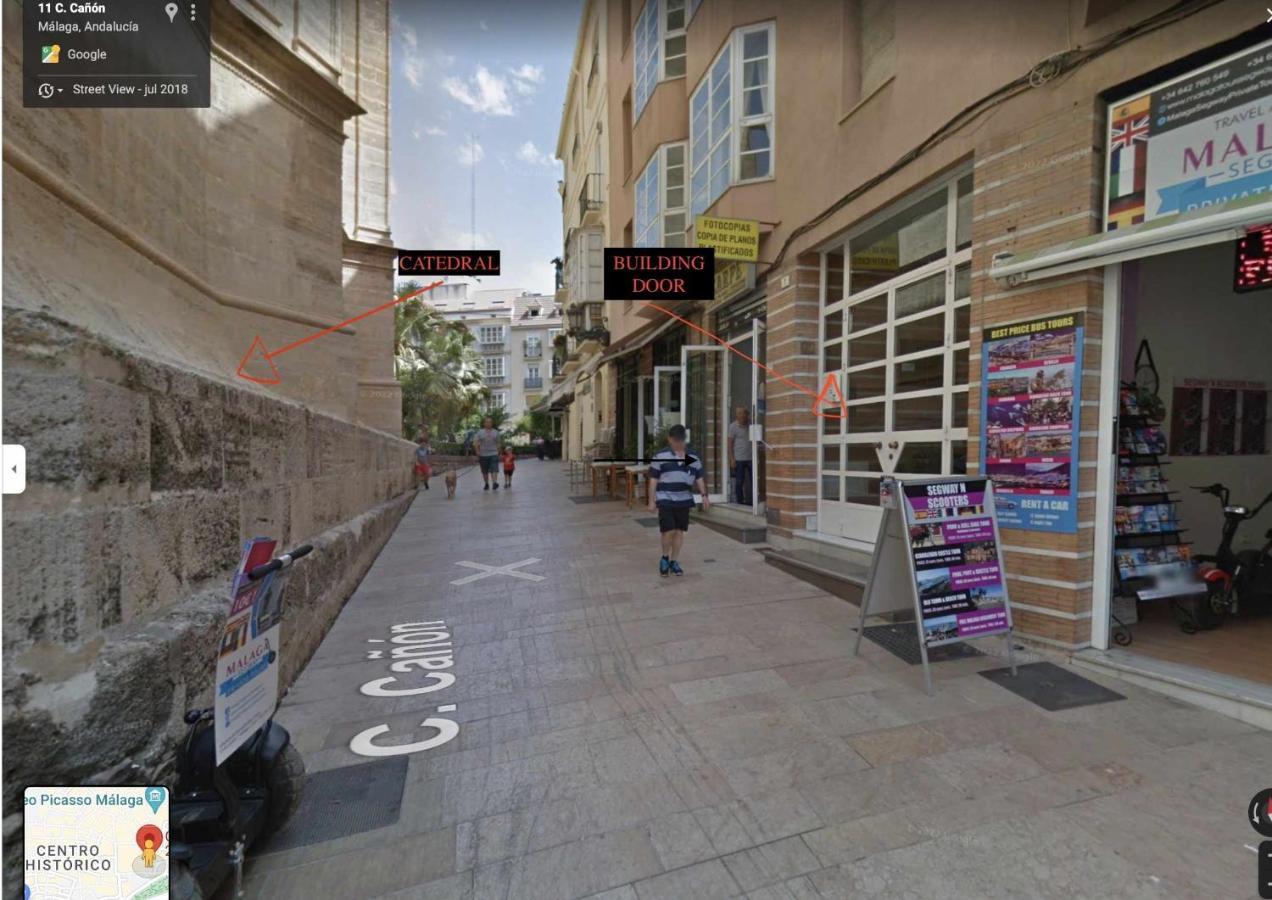 Apartamento catedral A Málaga Esterno foto